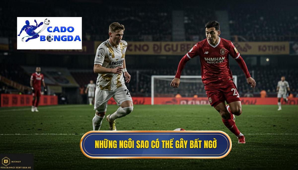 Những Ngôi Sao Cánh và Tiền Vệ Có Thể Gây Bất Ngờ