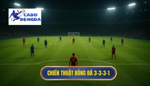 Chiến thuật bóng đá 3-3-3-1