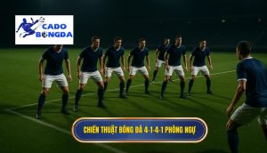 Chiến thuật bóng đá 4-1-4-1 phòng ngự
