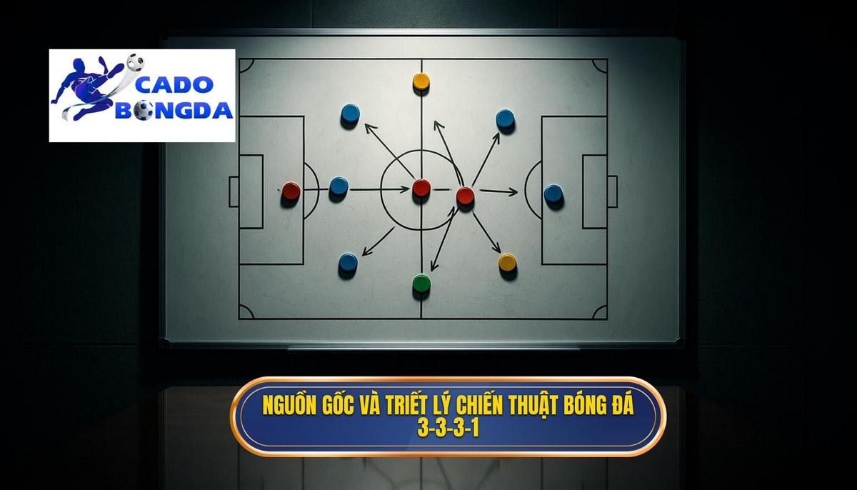 Nguồn gốc và Triết lý Cơ bản của Chiến thuật bóng đá 3-3-3-1