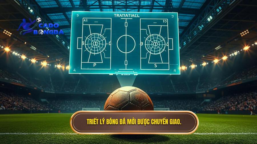 1. Triết lý bóng đá mới được chuyển giao.