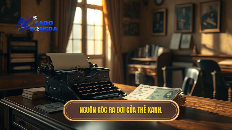 Thẻ xanh trong bóng đá là gì? Toàn bộ thông tin bạn cần biết 2 2. Nguồn gốc ra đời của Thẻ xanh.