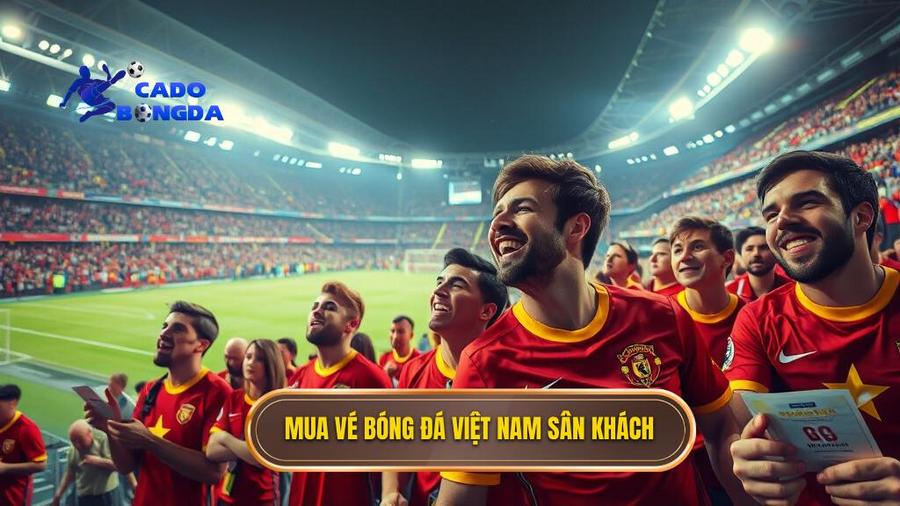 3. Mua vé bóng đá Việt Nam sân khách