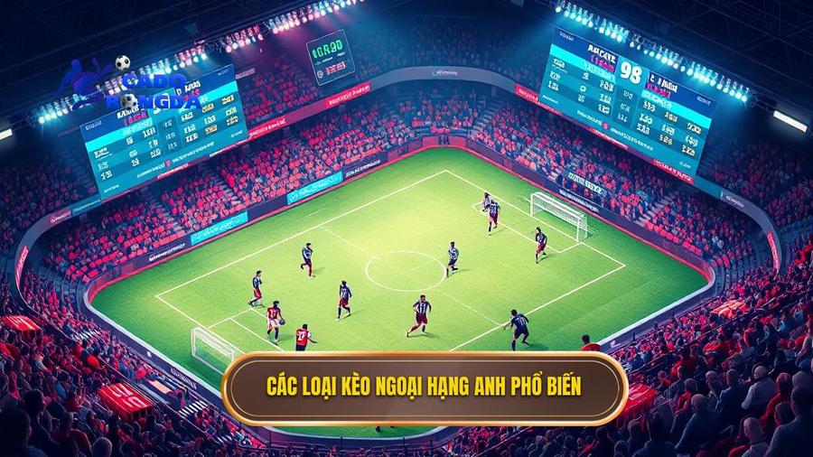 Các loại kèo phổ biến tại Ngoại hạng Anh