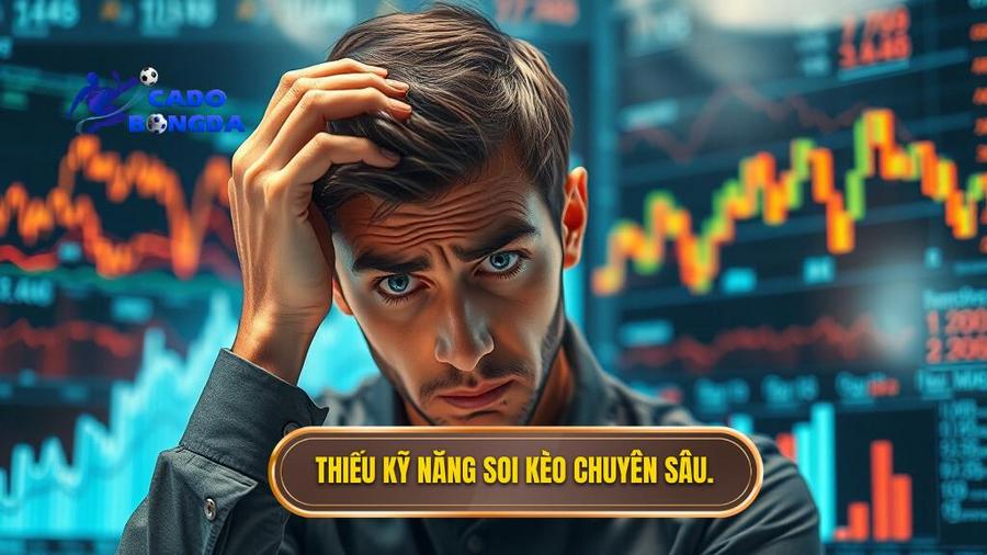 Thiếu kỹ năng phân tích và soi kèo chuyên sâu