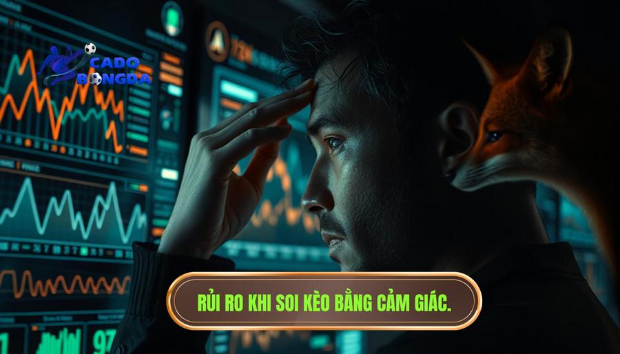 Tại sao Đừng tin 100% vào cảm giác khi soi kèo?