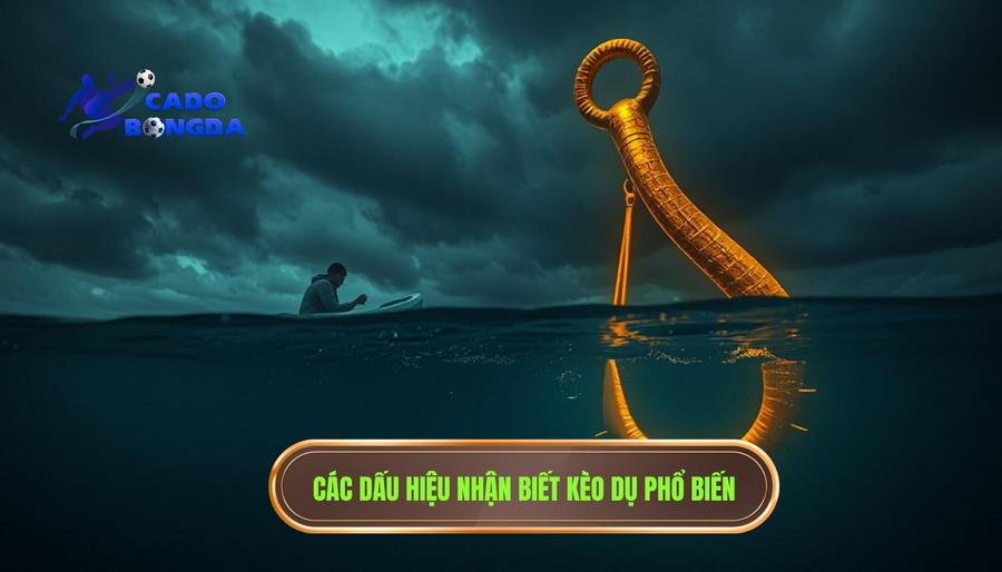 Các dấu hiệu nhận biết kèo dụ phổ biến