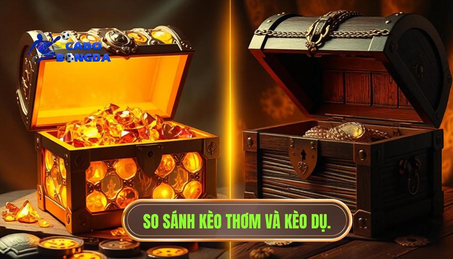 Bảng so sánh giữa Kèo Thơm thật và Kèo Dụ (Kèo tưởng dễ ăn)