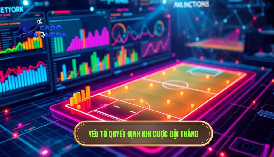Cược đội chiến thắng: Nghệ thuật phân tích và chiến lược đầu tư sinh lời 2 Yếu tố quyết định khi cược đội thắng